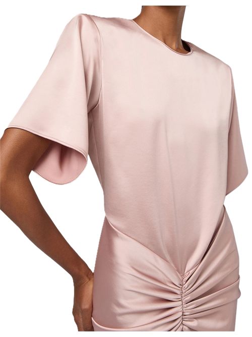 THE ANDAMANEAbito lungo Iris con ruches pesca THE ANDAMANE | TM190177ATNP229 - LIQUID SATINPEACH